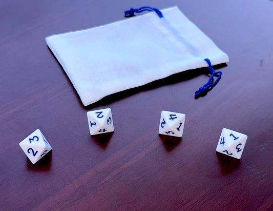 Accessible 8-sided D4 die
