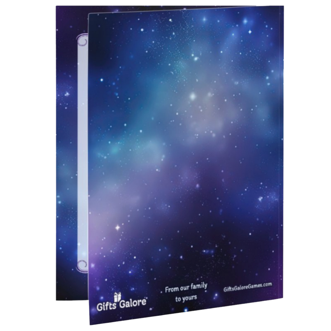 Lion with Dreidel and Gelt Hanukkah card