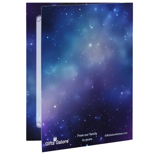 Lion with Dreidel and Gelt Hanukkah card